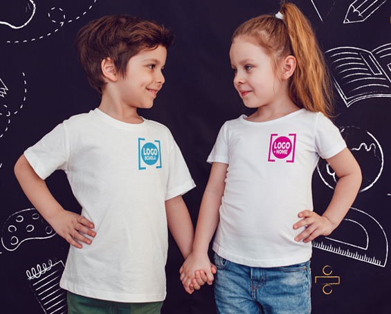 dettagli t-shirt personalizzate scuole essenne